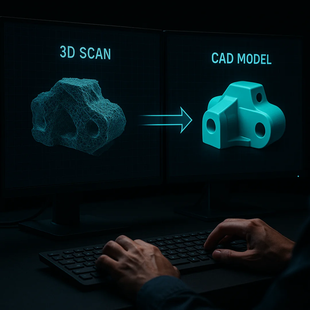 CAD-Aufbereitung von Scan-Daten